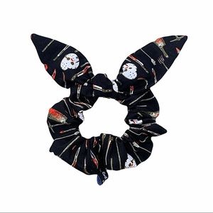 Handmade Knotted Scrunchy Horror Movie